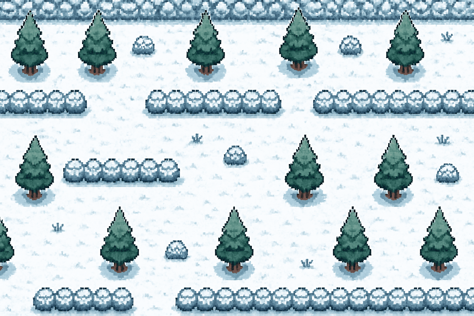 snowy background